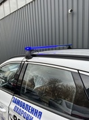 Світлоакустична панель Стріла Ultra Slim Prof 118-80XLED синя в комплекті з сигнальним пристроєм