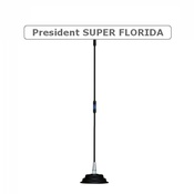 Магнитная антенна President SUPER FLORIDA СиБи 27МГц