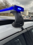 Світлоакустична панель Стріла Ultra Slim 135-80XLED  синя в комплекті з сигнальним пристроєм